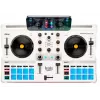 DJ valdiklis Hercules DJControl Mix Ultra – baltas, mobilus Bluetooth valdiklis