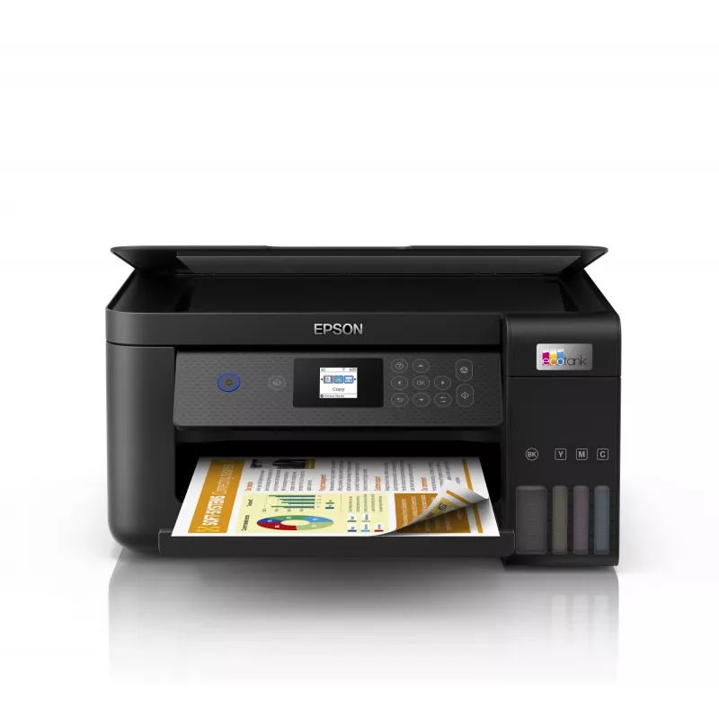Epson EcoTank L4360 rašalinis daugiafunkcis spausdintuvas — spalvotas A4, 4800×1200 DPI, Wi‑Fi, dvipusis spausdinimas