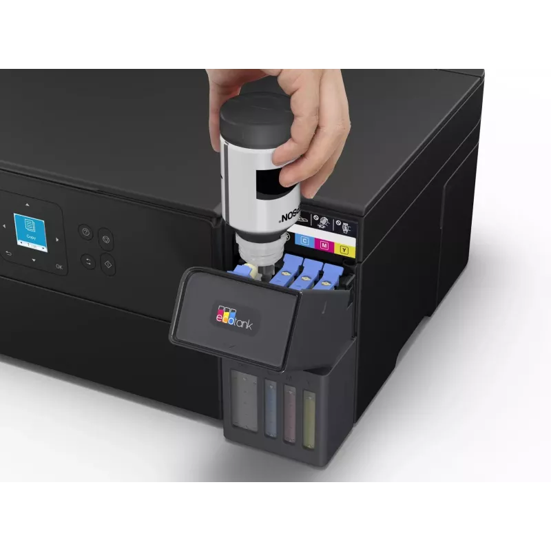 Epson EcoTank L4360 rašalinis daugiafunkcis spausdintuvas — spalvotas A4, 4800×1200 DPI, Wi‑Fi, dvipusis spausdinimas