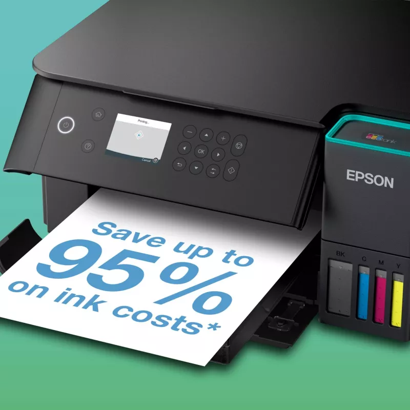 Daugiafunkcinis rašalinis spausdintuvas Epson EcoTank L6360 — spalvotas, A4, 4800x1200 DPI, 35 ppm, Wi‑Fi, dvipusis