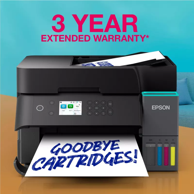 Daugiafunkcinis rašalinis spausdintuvas Epson EcoTank L6370 — spalvotas, A4, 4800x1200 DPI, „Wi‑Fi“, Ethernet