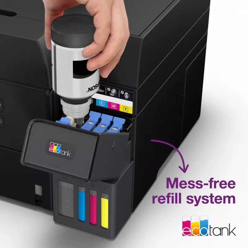 Daugiafunkcinis rašalinis spausdintuvas Epson EcoTank L6370 — spalvotas, A4, 4800x1200 DPI, „Wi‑Fi“, Ethernet