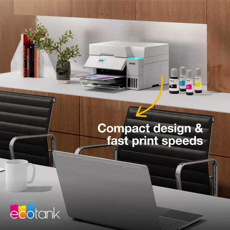 Daugiafunkcinis rašalinis spausdintuvas Epson EcoTank L6376 — spalvotas, A4, 4800 x 1200 DPI, 35 ppm, Wi‑Fi, Ethernet, dvipusis