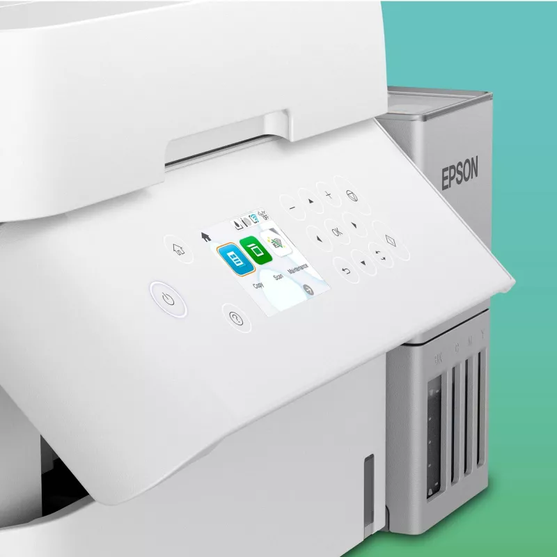 Daugiafunkcinis rašalinis spausdintuvas Epson EcoTank L6376 — spalvotas, A4, 4800 x 1200 DPI, 35 ppm, Wi‑Fi, Ethernet, dvipusis