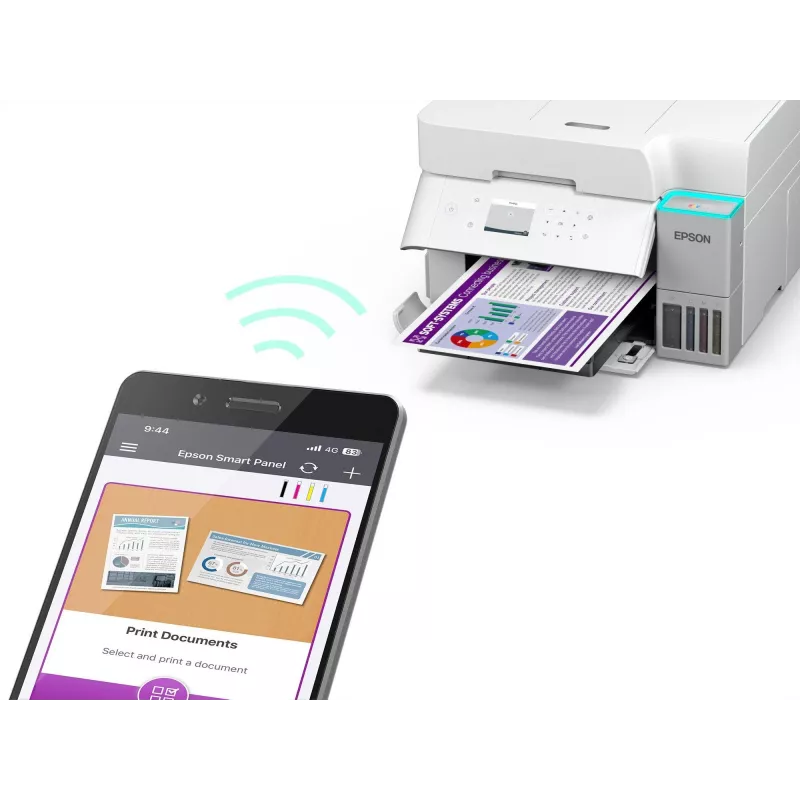Daugiafunkcinis rašalinis spausdintuvas Epson EcoTank L6376 — spalvotas, A4, 4800 x 1200 DPI, 35 ppm, Wi‑Fi, Ethernet, dvipusis