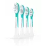Dantų šepetėlių galvutės „Philips Sonicare For Kids HX6044/90“, 4 vnt. pakuotė, mėlynos/baltos, keičiamos kas 3 mėnesius
