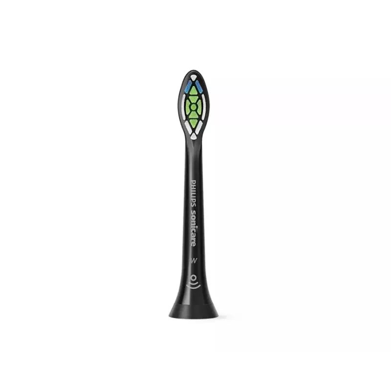 Šepetėlių galvutės Philips Optimal White HX6068/88 8 vnt. pakuotėje, juodos