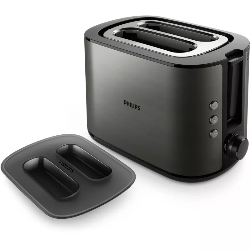 Philips Viva Collection HD2651/80 skrudintuvas 8 2 griežinėliai 1050 W Titanium