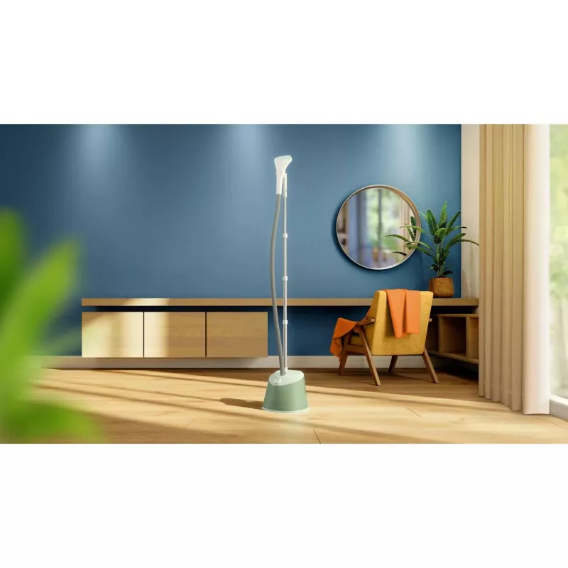 Philips 1000 serijos STE1010/70 drabužių garintuvas Vertikalus drabužių garintuvas 1,8 L 1600 W Žalia, Pilka