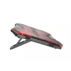 GENESIS Oxid 260 nešiojamojo kompiuterio aušinimo padėklas 43,9 cm (17,3 colių) 1010 RPM juoda, raudona