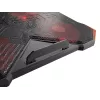 GENESIS Oxid 260 nešiojamojo kompiuterio aušinimo padėklas 43,9 cm (17,3 colių) 1010 RPM juoda, raudona