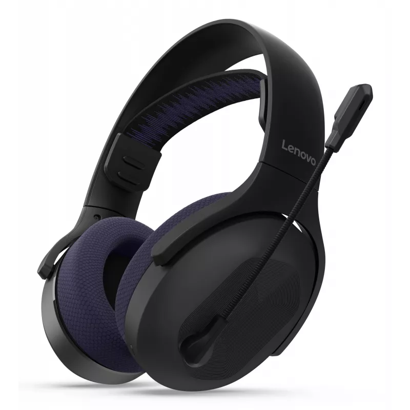 Lenovo Legion H410 ausinės Belaidės Ant galvos Žaidimų USB Type-C Bluetooth Juoda, Violetinė