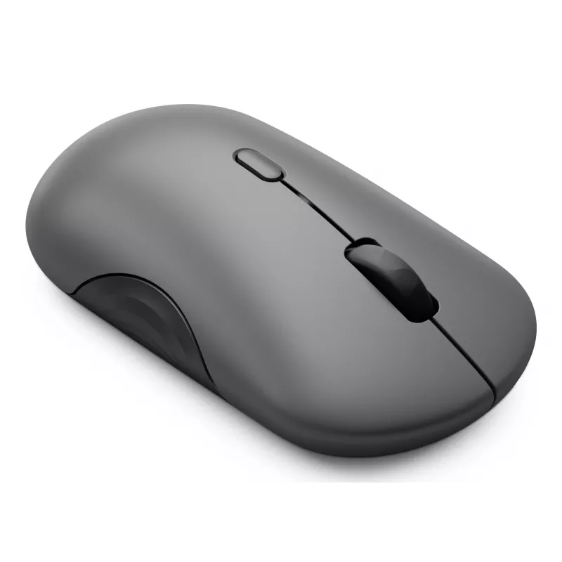 Belaidė ambidekstrinė pelė Lenovo 700 — RF + Bluetooth, optinė 4000 DPI, 8 mygtukai, pilka