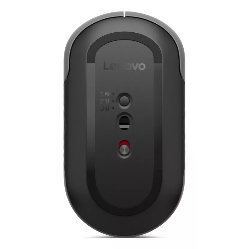 Belaidė ambidekstrinė pelė Lenovo 700 — RF + Bluetooth, optinė 4000 DPI, 8 mygtukai, pilka