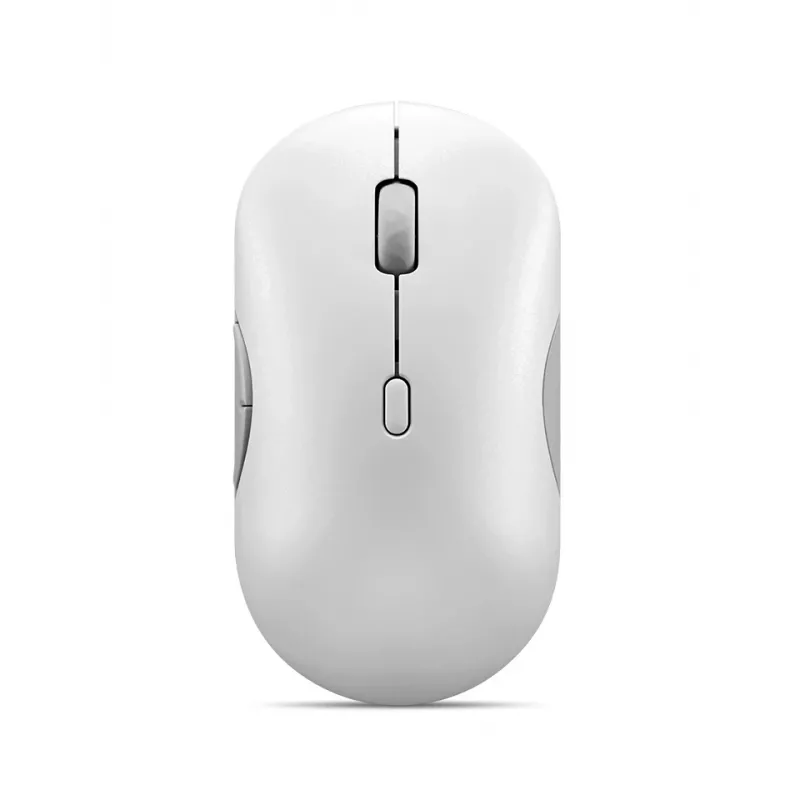 Belaidė tyli pelė Lenovo 700 Multi-Device ambidekstrinė optinė 4000 DPI RF + Bluetooth 8 mygtukai balta