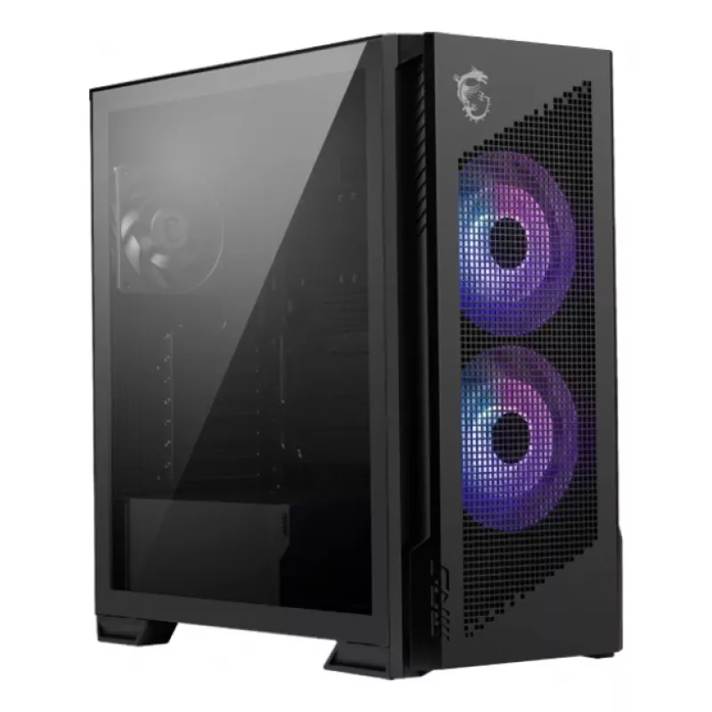 MSI MPG VELOX 300R AIRFLOW PZ Midi Tower juoda