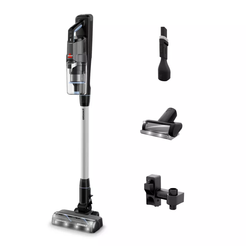 Bissell PowerClean Furfinder Pro baterija Dry HEPA Bagless 200 W Juoda, Sidabrinė