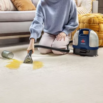 Bissell SpotClean Mini belaidis kilimų valymo aparatas Rankinis Juodas, Mėlynas