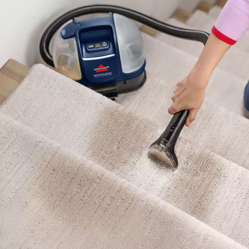 Bissell SpotClean Mini belaidis kilimų valymo aparatas Rankinis Juodas, Mėlynas