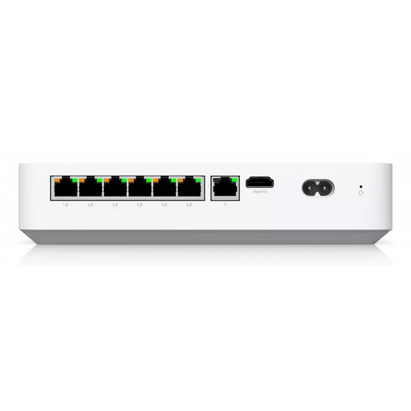 Tinklo vaizdo registratorius UBIQUITI UNVR-Instant 3840x2160, 1.7 GHz, 6 PoE prievadų, 7 RJ-45, 1×3.5 colio HDD, HDMI