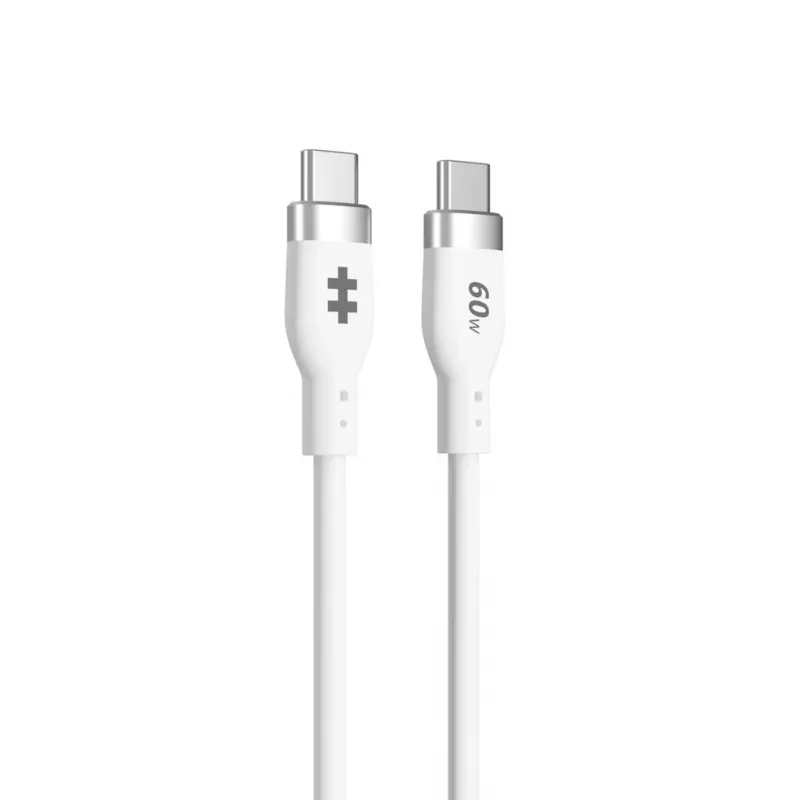 TARGUS Silicone USB-c To USB-c 60w Charging kabelis 1.5m - White