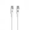 TARGUS Silicone USB-c To USB-c 60w Charging kabelis 1.5m - White