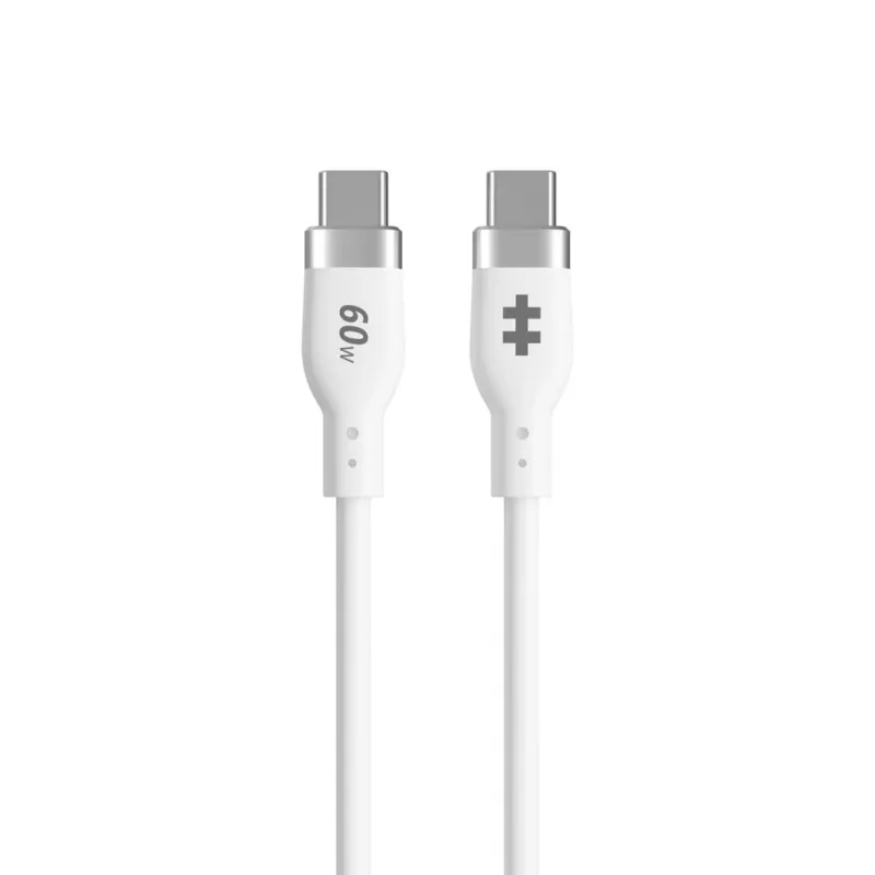 TARGUS Silicone USB-c To USB-c 60w Charging kabelis 1.5m - White
