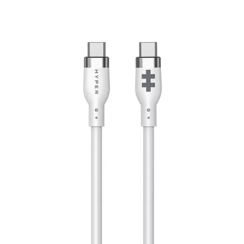 TARGUS Silicone USB-c To USB-c 60w Charging kabelis 1.5m - White