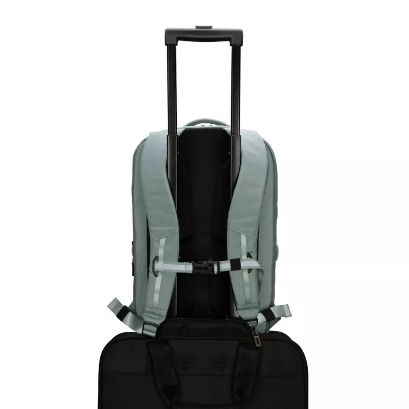 Kuprinė TARGUS Work+Play Flex Ecosmart TBB65905GL 15–16 colių nešiojamiesiems kompiuteriams, perdirbtas poliesteris, žalia
