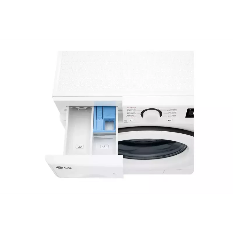 Skalbimo mašina LG F4WR509SWW, 9 kg, 1400 aps./min., A energijos klasė, balta