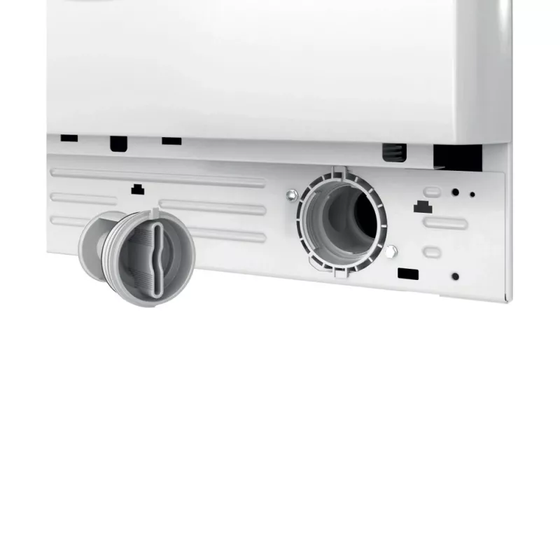 Indesit BDE 76435 WSV EE skalbimo-džiovinimo mašina Laisvai pastatoma Priekinio įkrovimo Balta