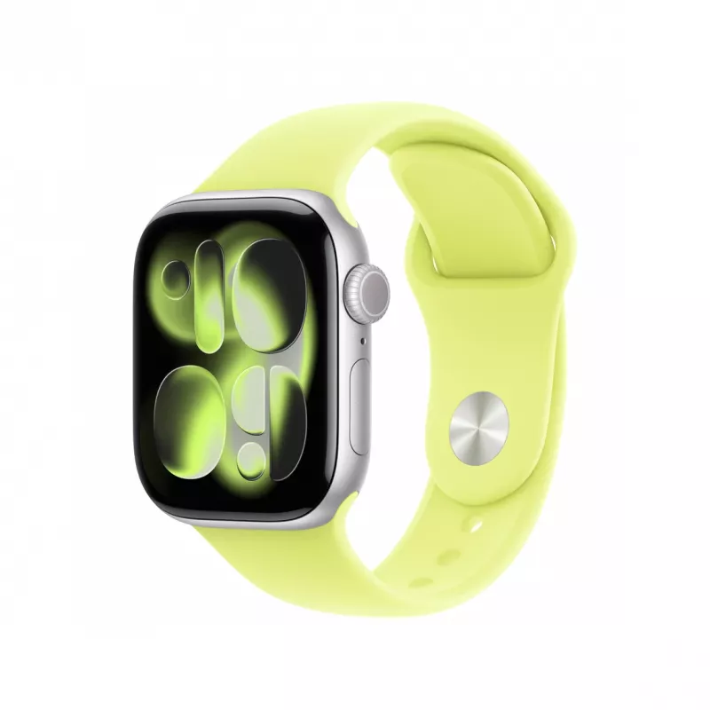 „Apple“ juosta MFGC4ZM/A, geltona, fluoroelastomerinė, 130–180 mm