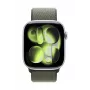 Apple MFFJ4ZM/A dirželis išmaniesiems laikrodžiams, žalias nailoninis, 46 mm