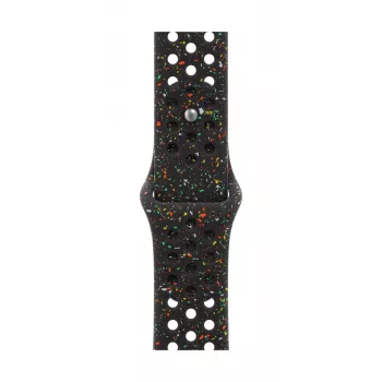 APPLE 46mm Vidurnakčio juoda Nike Sport Band - S/M
