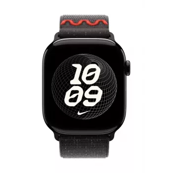 APPLE 46mm Midnight Juoda Nike Sport Loop