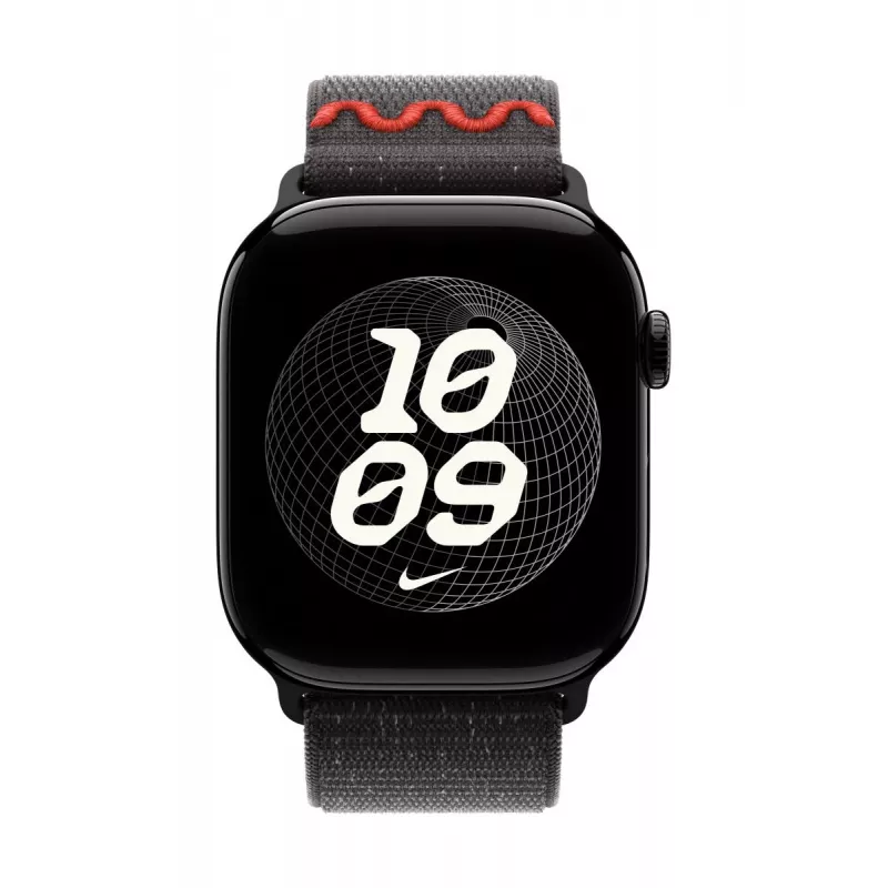 APPLE 46mm Midnight Juoda Nike Sport Loop