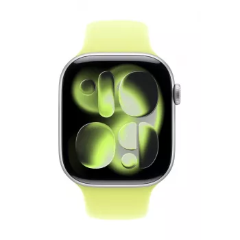 Band Apple 46mm Neon Geltona Sport Band M/L Išmanusis laikrodis Geltona 46 mm
