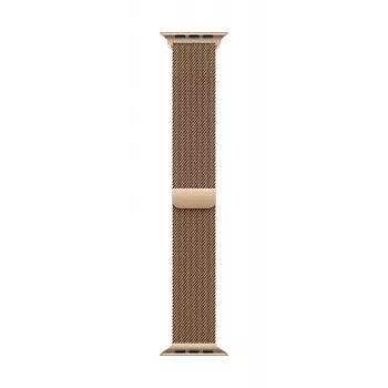 Band Apple 46mm Gold Milanese Loop M/L Smartwatch Gold