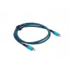 USB-C laidas LANBERG CA-CMCM-44CU-0005-BK 0,5 m — USB4 Gen 2x2, 40 Gbit/s, 240 W, juodas