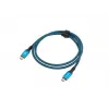 USB-C laidas LANBERG CA-CMCM-44CU-0005-BK 0,5 m — USB4 Gen 2x2, 40 Gbit/s, 240 W, juodas