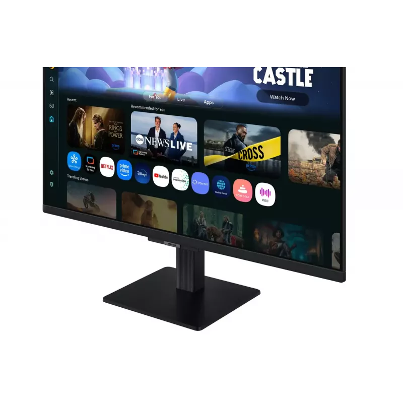 Samsung M5 M50F kompiuterio monitorius 68,6 cm (27 colių) 1920 x 1080 pikselių Full HD LCD juodas