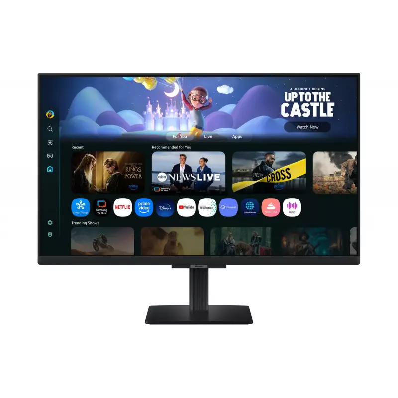 Samsung M5 M50F kompiuterio monitorius 68,6 cm (27 colių) 1920 x 1080 pikselių Full HD LCD juodas