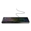 Laidinė pilno dydžio žaidimų klaviatūra Genesis Rhod 530, USB, QWERTY US, membraninė, RGB apšvietimas, 114 klavišų, 1,8 m laidas, juoda