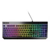 Laidinė pilno dydžio žaidimų klaviatūra Genesis Rhod 530, USB, QWERTY US, membraninė, RGB apšvietimas, 114 klavišų, 1,8 m laidas, juoda