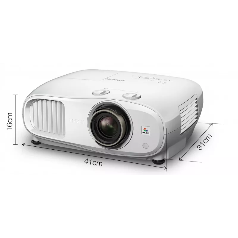 Epson EH-TW7100 standartinio atstumo projektorius 3000 ANSI liumenų 3LCD UHD 4K (3840x2160) 3D Baltas