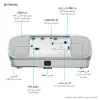 Epson EH-TW7100 standartinio atstumo projektorius 3000 ANSI liumenų 3LCD UHD 4K (3840x2160) 3D Baltas