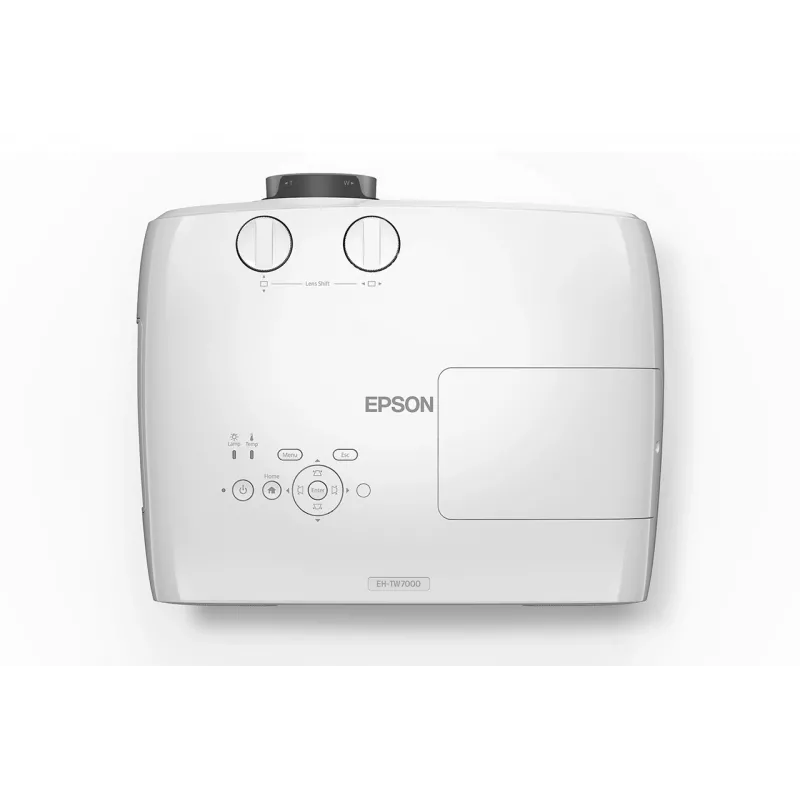 Epson EH-TW7000 standartinio fokusavimo projektorius 3000 ANSI liumenų 3LCD UHD 4K (3840x2160) 3D Baltas