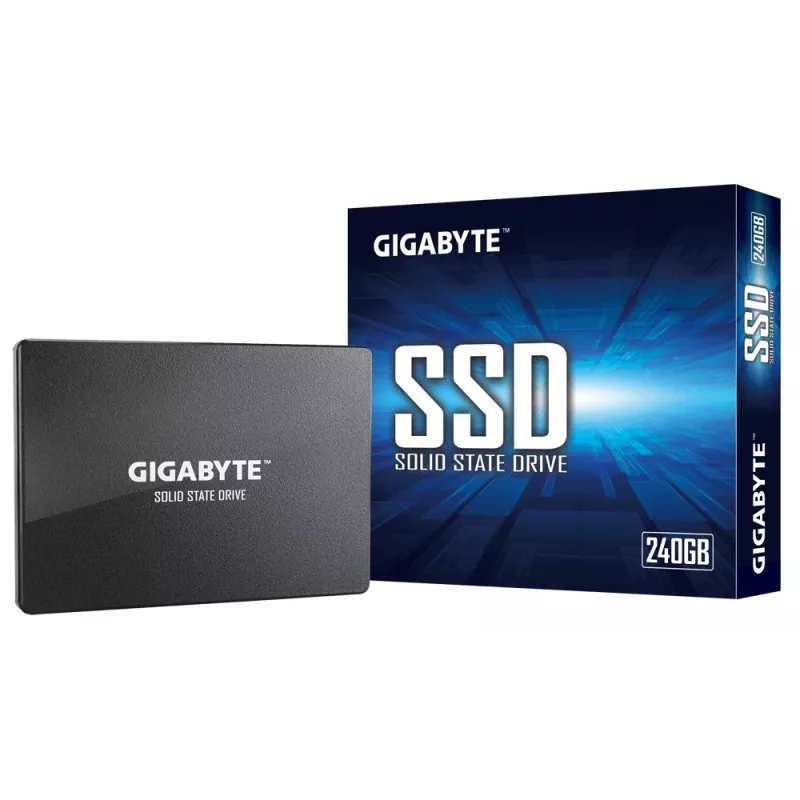Vidinis SSD GIGABYTE GP-GSTFS31240GNTD 240GB 2,5 colio SATA III, 500 MB/s skaitymo, 420 MB/s rašymo