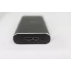 SSD diskas Icy Box 1x mSATA SSD prie USB 3.0 prieglobos adapteris aliuminis juodas IB-183M2