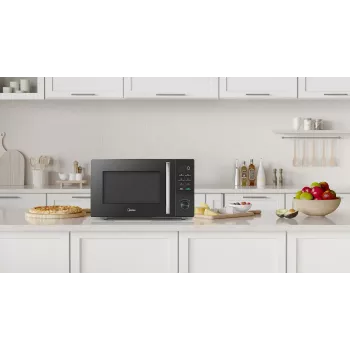 Mikrobangų krosnelė Midea MMO-AM25VB(BK) atskirai stovinti 25 L 900 W juoda
